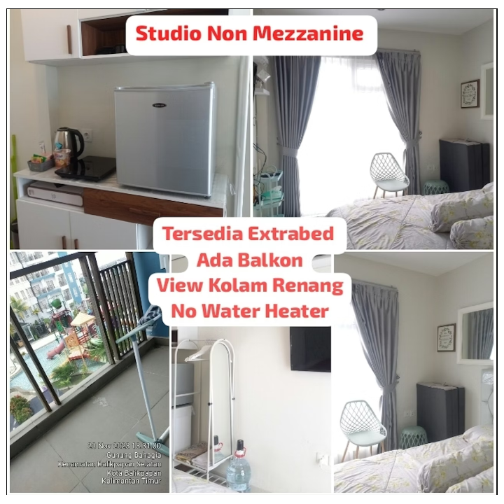 Studio Non Mezzanine Lt. 9 Putih